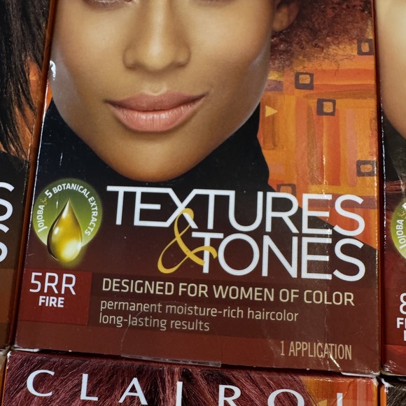 Clairol Textures & Tones Hair Dye Lot 6 Ammonia-Free Brown Red Mixed Shades - Picture 6 of 7